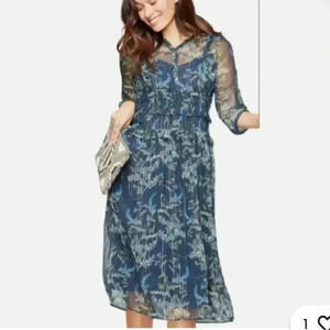 Roller Rabbit Fairytale Rabbit Ulna Floral Tunic Dress